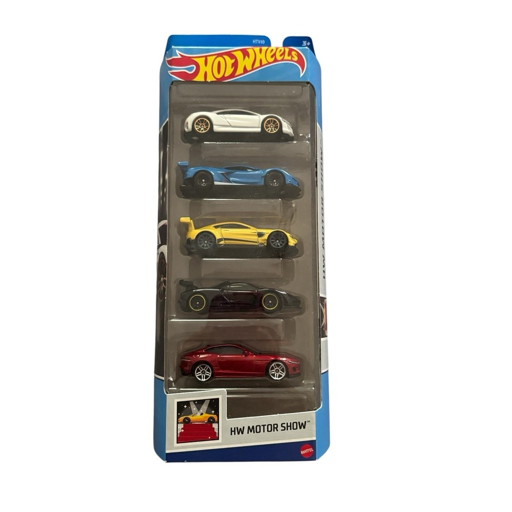 NIB Hot Wheels HW Motor Show 5 Pack 2024‎ New
